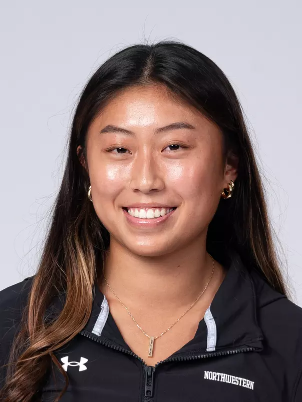 September 10, 2025, Evanston, IL: Members of the Northwestern Swimming and Diving team pose for photos as part of Internal Media Days at Patten Gymnasium in Evanston, IL on Wednesday, September 10, 2025. (Photo by Charlotte Gottfried/Northwestern Athletics)