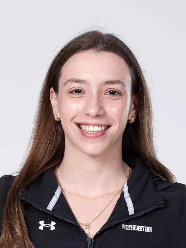 September 10, 2025, Evanston, IL: Members of the Northwestern Swimming and Diving team pose for photos as part of Internal Media Days at Patten Gymnasium in Evanston, IL on Wednesday, September 10, 2025. (Photo by Charlotte Gottfried/Northwestern Athletics)
