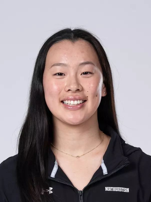 September 10, 2025, Evanston, IL: Members of the Northwestern Swimming and Diving team pose for photos as part of Internal Media Days at Patten Gymnasium in Evanston, IL on Wednesday, September 10, 2025. (Photo by Charlotte Gottfried/Northwestern Athletics)