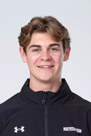 September 10, 2025, Evanston, IL: Members of the Northwestern Swimming and Diving team pose for photos as part of Internal Media Days at Patten Gymnasium in Evanston, IL on Wednesday, September 10, 2025. (Photo by Charlotte Gottfried/Northwestern Athletics)