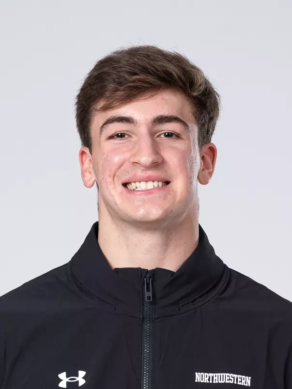 September 10, 2025, Evanston, IL: Members of the Northwestern Swimming and Diving team pose for photos as part of Internal Media Days at Patten Gymnasium in Evanston, IL on Wednesday, September 10, 2025. (Photo by Charlotte Gottfried/Northwestern Athletics)
