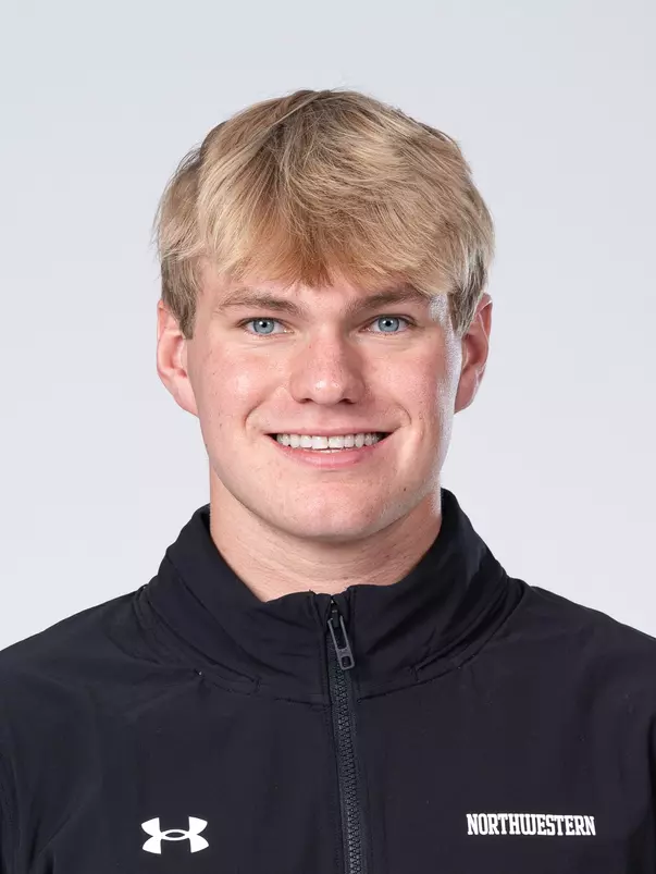 September 10, 2025, Evanston, IL: Members of the Northwestern Swimming and Diving team pose for photos as part of Internal Media Days at Patten Gymnasium in Evanston, IL on Wednesday, September 10, 2025. (Photo by Charlotte Gottfried/Northwestern Athletics)