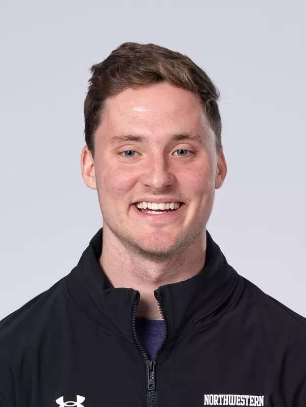 September 10, 2025, Evanston, IL: Members of the Northwestern Swimming and Diving team pose for photos as part of Internal Media Days at Patten Gymnasium in Evanston, IL on Wednesday, September 10, 2025. (Photo by Charlotte Gottfried/Northwestern Athletics)