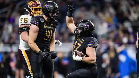 Opportunistic NU Defense Fuels 34-7 GameAbove Sports Bowl Win Image