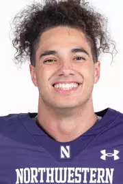 July 18, 2025, Evanston, IL: Members of the Northwestern Football team pose for photos as part of Internal Media Days at Walter Athletics Center in Evanston, IL on Friday, July 18, 2025. (Photo by Ryan Kuttler/Northwestern Athletics)