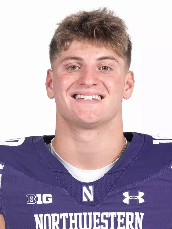 July 21, 2025, Evanston, IL: Members of the Northwestern Football team pose for photos as part of Internal Media Days at Walter Athletics Center in Evanston, IL on Monday, July 21, 2025. (Photo by Ryan Kuttler/Northwestern Athletics)