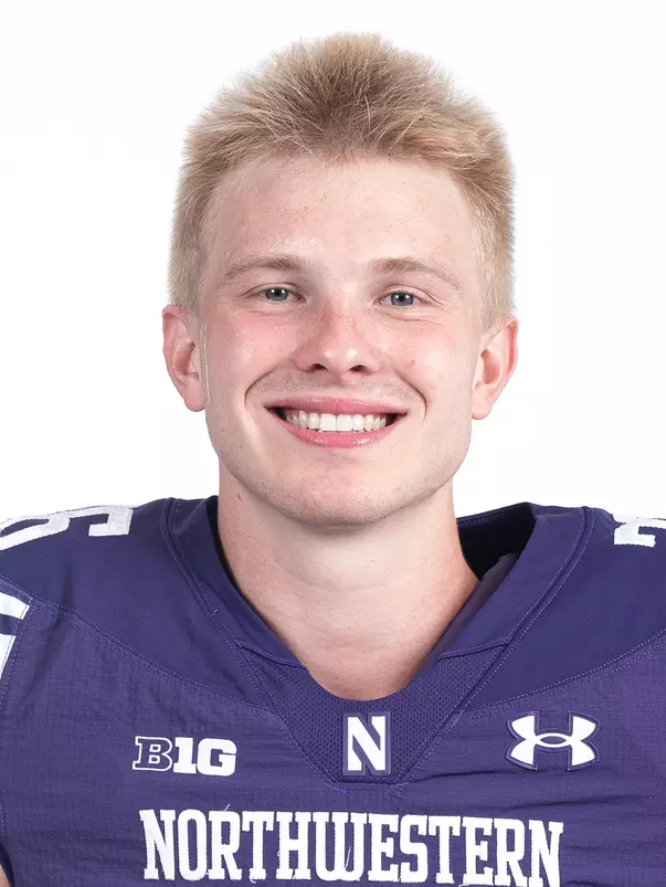 July 18, 2025, Evanston, IL: Members of the Northwestern Football team pose for photos as part of Internal Media Days at Walter Athletics Center in Evanston, IL on Friday, July 18, 2025. (Photo by Ryan Kuttler/Northwestern Athletics)