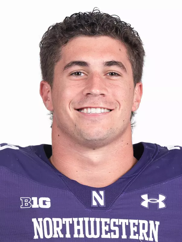 July 21, 2025, Evanston, IL: Members of the Northwestern Football team pose for photos as part of Internal Media Days at Walter Athletics Center in Evanston, IL on Monday, July 21, 2025. (Photo by Ryan Kuttler/Northwestern Athletics)