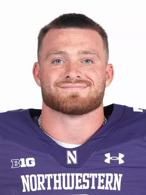 July 21, 2025, Evanston, IL: Members of the Northwestern Football team pose for photos as part of Internal Media Days at Walter Athletics Center in Evanston, IL on Monday, July 21, 2025. (Photo by Ryan Kuttler/Northwestern Athletics)