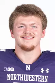 July 21, 2025, Evanston, IL: Members of the Northwestern Football team pose for photos as part of Internal Media Days at Walter Athletics Center in Evanston, IL on Monday, July 21, 2025. (Photo by Ryan Kuttler/Northwestern Athletics)