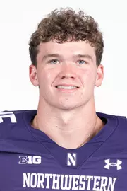 July 21, 2025, Evanston, IL: Members of the Northwestern Football team pose for photos as part of Internal Media Days at Walter Athletics Center in Evanston, IL on Monday, July 21, 2025. (Photo by Ryan Kuttler/Northwestern Athletics)