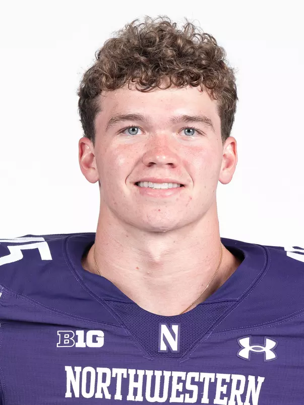 July 21, 2025, Evanston, IL: Members of the Northwestern Football team pose for photos as part of Internal Media Days at Walter Athletics Center in Evanston, IL on Monday, July 21, 2025. (Photo by Ryan Kuttler/Northwestern Athletics)