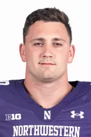 July 21, 2025, Evanston, IL: Members of the Northwestern Football team pose for photos as part of Internal Media Days at Walter Athletics Center in Evanston, IL on Monday, July 21, 2025. (Photo by Ryan Kuttler/Northwestern Athletics)