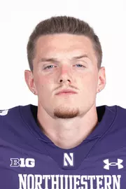 July 21, 2025, Evanston, IL: Members of the Northwestern Football team pose for photos as part of Internal Media Days at Walter Athletics Center in Evanston, IL on Monday, July 21, 2025. (Photo by Ryan Kuttler/Northwestern Athletics)
