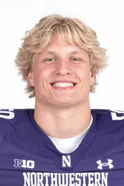 July 21, 2025, Evanston, IL: Members of the Northwestern Football team pose for photos as part of Internal Media Days at Walter Athletics Center in Evanston, IL on Monday, July 21, 2025. (Photo by Ryan Kuttler/Northwestern Athletics)