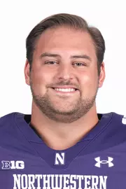 July 21, 2025, Evanston, IL: Members of the Northwestern Football team pose for photos as part of Internal Media Days at Walter Athletics Center in Evanston, IL on Monday, July 21, 2025. (Photo by Ryan Kuttler/Northwestern Athletics)