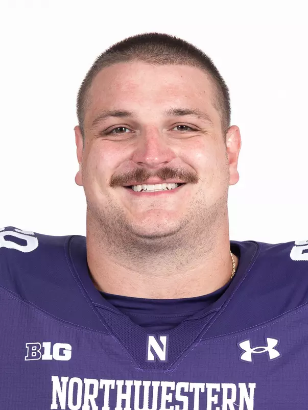 July 21, 2025, Evanston, IL: Members of the Northwestern Football team pose for photos as part of Internal Media Days at Walter Athletics Center in Evanston, IL on Monday, July 21, 2025. (Photo by Ryan Kuttler/Northwestern Athletics)