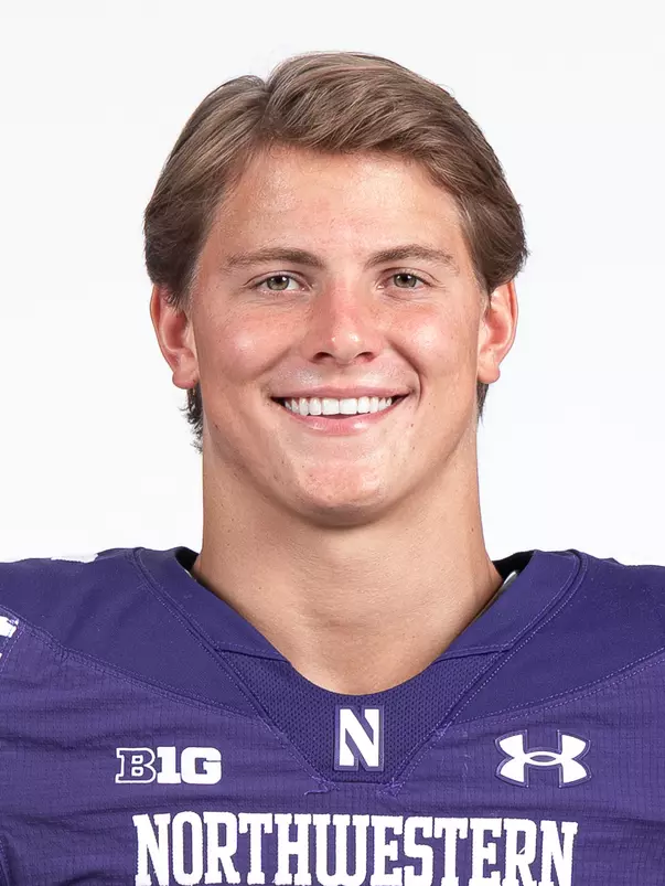 July 18, 2025, Evanston, IL: Members of the Northwestern Football team pose for photos as part of Internal Media Days at Walter Athletics Center in Evanston, IL on Friday, July 18, 2025. (Photo by Ryan Kuttler/Northwestern Athletics)