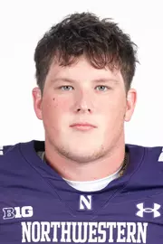 July 21, 2025, Evanston, IL: Members of the Northwestern Football team pose for photos as part of Internal Media Days at Walter Athletics Center in Evanston, IL on Monday, July 21, 2025. (Photo by Ryan Kuttler/Northwestern Athletics)