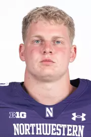 July 21, 2025, Evanston, IL: Members of the Northwestern Football team pose for photos as part of Internal Media Days at Walter Athletics Center in Evanston, IL on Monday, July 21, 2025. (Photo by Ryan Kuttler/Northwestern Athletics)