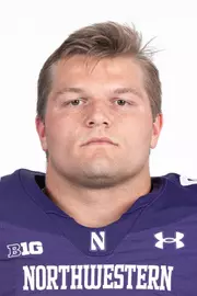 July 21, 2025, Evanston, IL: Members of the Northwestern Football team pose for photos as part of Internal Media Days at Walter Athletics Center in Evanston, IL on Monday, July 21, 2025. (Photo by Ryan Kuttler/Northwestern Athletics)
