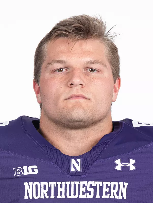 July 21, 2025, Evanston, IL: Members of the Northwestern Football team pose for photos as part of Internal Media Days at Walter Athletics Center in Evanston, IL on Monday, July 21, 2025. (Photo by Ryan Kuttler/Northwestern Athletics)