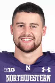 July 21, 2025, Evanston, IL: Members of the Northwestern Football team pose for photos as part of Internal Media Days at Walter Athletics Center in Evanston, IL on Monday, July 21, 2025. (Photo by Ryan Kuttler/Northwestern Athletics)