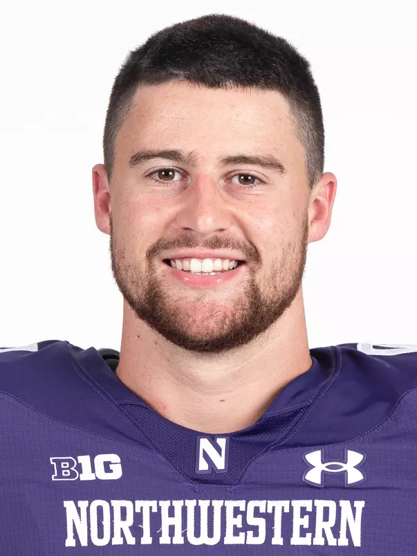 July 21, 2025, Evanston, IL: Members of the Northwestern Football team pose for photos as part of Internal Media Days at Walter Athletics Center in Evanston, IL on Monday, July 21, 2025. (Photo by Ryan Kuttler/Northwestern Athletics)