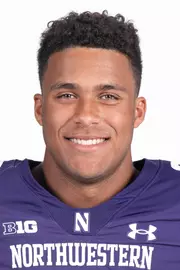 July 21, 2025, Evanston, IL: Members of the Northwestern Football team pose for photos as part of Internal Media Days at Walter Athletics Center in Evanston, IL on Monday, July 21, 2025. (Photo by Ryan Kuttler/Northwestern Athletics)