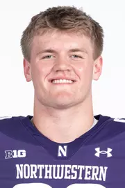 July 21, 2025, Evanston, IL: Members of the Northwestern Football team pose for photos as part of Internal Media Days at Walter Athletics Center in Evanston, IL on Monday, July 21, 2025. (Photo by Ryan Kuttler/Northwestern Athletics)