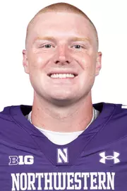 August 14, 2025, Evanston, IL: Members of the Northwestern Football team pose for photos as part of Internal Media Days at Walter Athletics Center in Evanston, IL on Thursday, August 14, 2025. (Photo by Griffin Quinn/Northwestern Athletics)