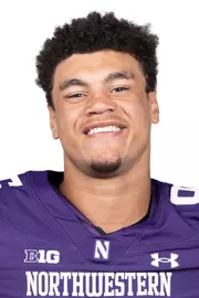 August 14, 2025, Evanston, IL: Members of the Northwestern Football team pose for photos as part of Internal Media Days at Walter Athletics Center in Evanston, IL on Thursday, August 14, 2025. (Photo by Griffin Quinn/Northwestern Athletics)