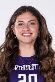 August 8, 2025, Evanston, IL: Members of the Northwestern Volleyball team pose for photos as part of Internal Media Days at Trienens Performance Center in Evanston, IL on Friday, August 8, 2025. (Photo by Mary Grace Grabill/Northwestern Athletics)