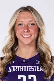 August 8, 2025, Evanston, IL: Members of the Northwestern Volleyball team pose for photos as part of Internal Media Days at Trienens Performance Center in Evanston, IL on Friday, August 8, 2025. (Photo by Mary Grace Grabill/Northwestern Athletics)