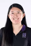 August 8, 2025, Evanston, IL: Members of the Northwestern Volleyball team pose for photos as part of Internal Media Days at Trienens Performance Center in Evanston, IL on Friday, August 8, 2025. (Photo by Mary Grace Grabill/Northwestern Athletics)