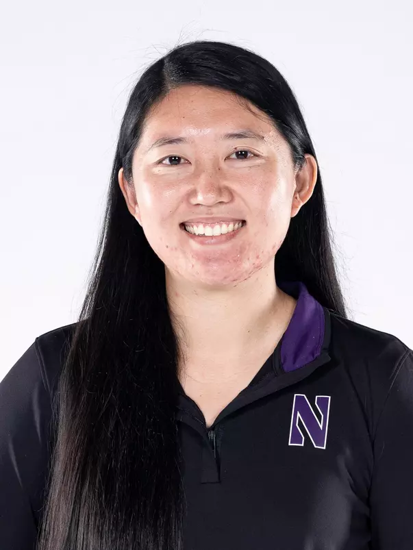August 8, 2025, Evanston, IL: Members of the Northwestern Volleyball team pose for photos as part of Internal Media Days at Trienens Performance Center in Evanston, IL on Friday, August 8, 2025. (Photo by Mary Grace Grabill/Northwestern Athletics)