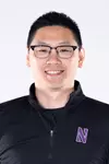 August 8, 2025, Evanston, IL: Members of the Northwestern Volleyball team pose for photos as part of Internal Media Days at Trienens Performance Center in Evanston, IL on Friday, August 8, 2025. (Photo by Mary Grace Grabill/Northwestern Athletics)