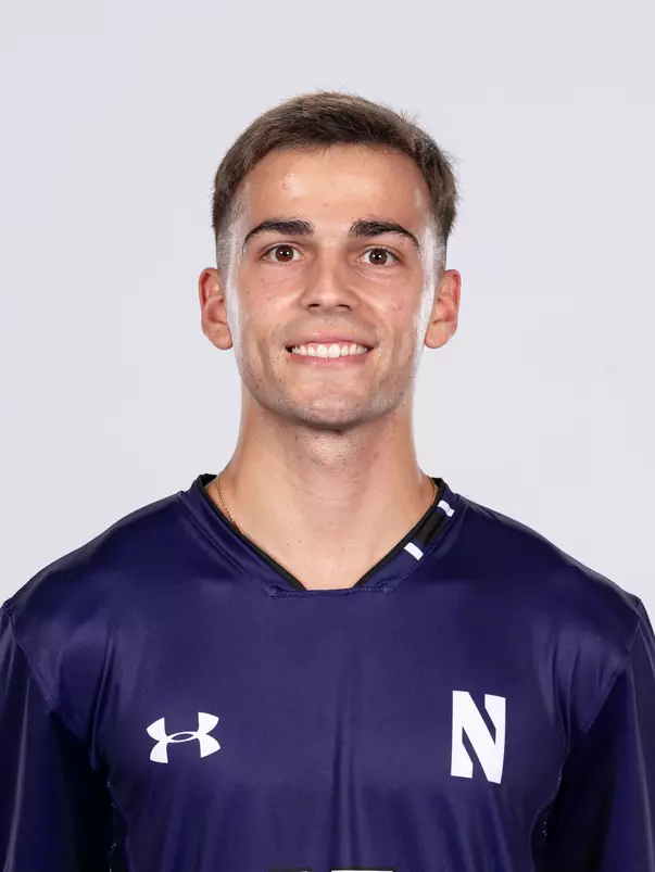 August 1, 2025, Evanston, IL: Members of the Northwestern Men’s Soccer team pose for photos as part of Internal Media Days at Walter Athletics Center in Evanston, IL on Friday, August 1, 2025. (Photo by Charlotte Gottfried/Northwestern Athletics)