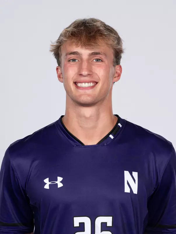 August 1, 2025, Evanston, IL: Members of the Northwestern Men’s Soccer team pose for photos as part of Internal Media Days at Walter Athletics Center in Evanston, IL on Friday, August 1, 2025. (Photo by Charlotte Gottfried/Northwestern Athletics)
