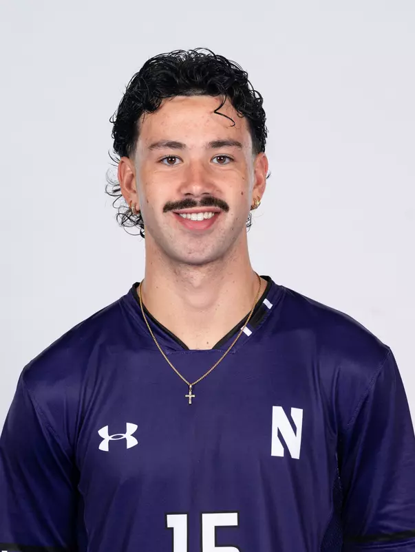 August 1, 2025, Evanston, IL: Members of the Northwestern Men’s Soccer team pose for photos as part of Internal Media Days at Walter Athletics Center in Evanston, IL on Friday, August 1, 2025. (Photo by Charlotte Gottfried/Northwestern Athletics)