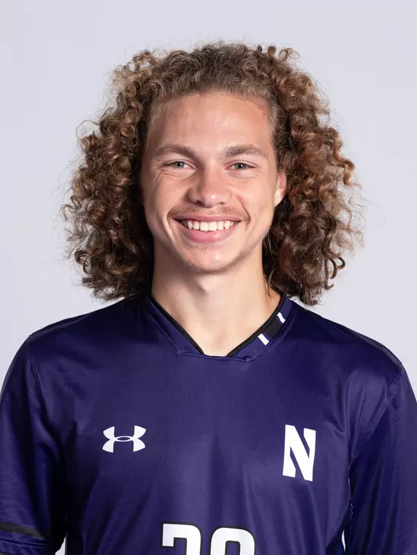 August 1, 2025, Evanston, IL: Members of the Northwestern Men’s Soccer team pose for photos as part of Internal Media Days at Walter Athletics Center in Evanston, IL on Friday, August 1, 2025. (Photo by Charlotte Gottfried/Northwestern Athletics)