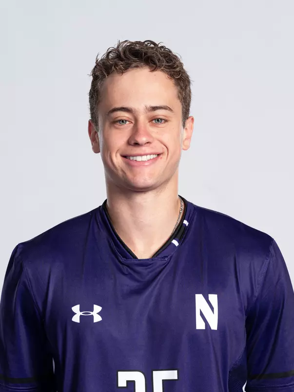 August 1, 2025, Evanston, IL: Members of the Northwestern Men’s Soccer team pose for photos as part of Internal Media Days at Walter Athletics Center in Evanston, IL on Friday, August 1, 2025. (Photo by Charlotte Gottfried/Northwestern Athletics)