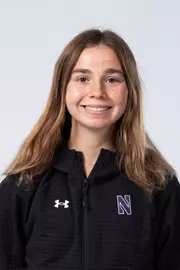 September 9, 2025, Evanston, IL: Members of the Northwestern Cross Country team pose for photos as part of Internal Media Days at Patten Gymnasium in Evanston, IL on Tuesday, September 9, 2025. (Photo by Ryan Kuttler/Northwestern Athletics)