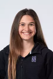 September 9, 2025, Evanston, IL: Members of the Northwestern Cross Country team pose for photos as part of Internal Media Days at Patten Gymnasium in Evanston, IL on Tuesday, September 9, 2025. (Photo by Ryan Kuttler/Northwestern Athletics)