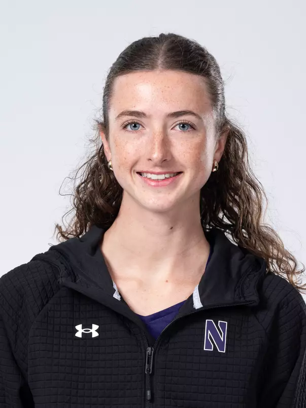 September 9, 2025, Evanston, IL: Members of the Northwestern Cross Country team pose for photos as part of Internal Media Days at Patten Gymnasium in Evanston, IL on Tuesday, September 9, 2025. (Photo by Ryan Kuttler/Northwestern Athletics)