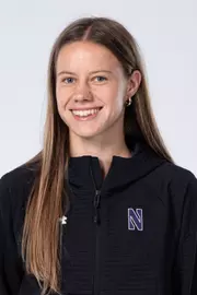 September 9, 2025, Evanston, IL: Members of the Northwestern Cross Country team pose for photos as part of Internal Media Days at Patten Gymnasium in Evanston, IL on Tuesday, September 9, 2025. (Photo by Ryan Kuttler/Northwestern Athletics)