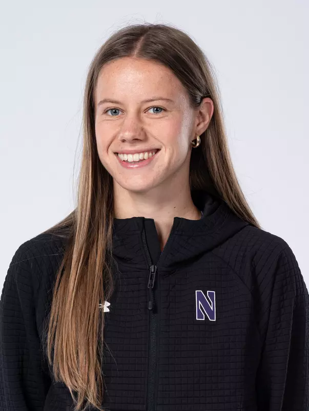 September 9, 2025, Evanston, IL: Members of the Northwestern Cross Country team pose for photos as part of Internal Media Days at Patten Gymnasium in Evanston, IL on Tuesday, September 9, 2025. (Photo by Ryan Kuttler/Northwestern Athletics)