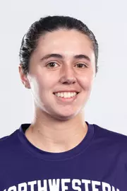 September 15, 2025, Evanston, IL: Members of the Northwestern Women’s Tennis team pose for photos as part of Internal Media Days at Patten Gymnasium in Evanston, IL on Monday, September 15, 2025. (Photo by Ryan Kuttler/Northwestern Athletics)
