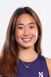 September 15, 2025, Evanston, IL: Members of the Northwestern Women’s Tennis team pose for photos as part of Internal Media Days at Patten Gymnasium in Evanston, IL on Monday, September 15, 2025. (Photo by Ryan Kuttler/Northwestern Athletics)