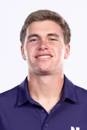 September 15, 2025, Evanston, IL: Members of the Northwestern Men’s Tennis team pose for photos as part of Internal Media Days at Patten Gymnasium in Evanston, IL on Monday, September 15, 2025. (Photo by Ryan Kuttler/Northwestern Athletics)